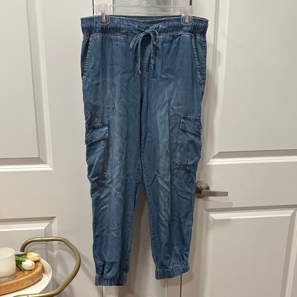 GUC Republic Blue Cargo Joggers